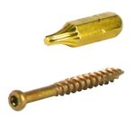 Upgrade your woodworking projects with high-quality trim screws. Precision-engineered for a clean, flush finish, these specialized fasteners feature bugle heads,