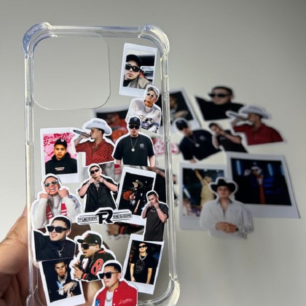 DIY Clear Phone Case Decor