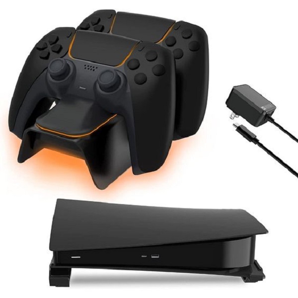 A controller charger powers your gaming controller