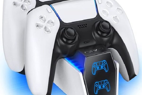 A controller charger powers your gaming controller