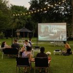outdoor projector