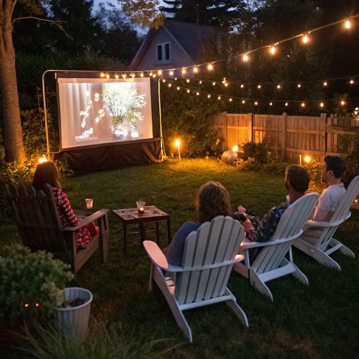 outdoor projector